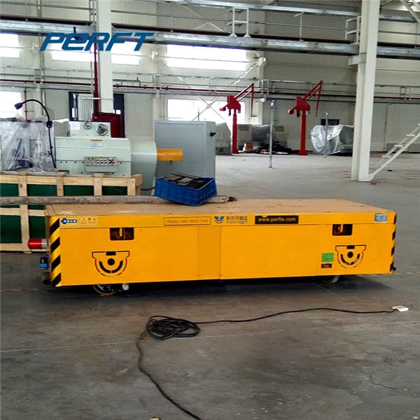 Steerable Transfer Trolley With Drive Motor 200 Tons